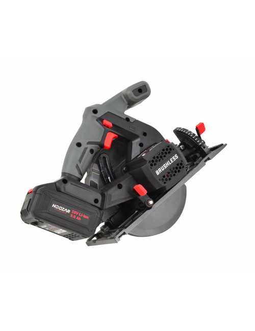 AWTOOLS HOOZAR PILARKA TARCZOWA 165mm 18V 1x5.0Ah CS165BL-T1