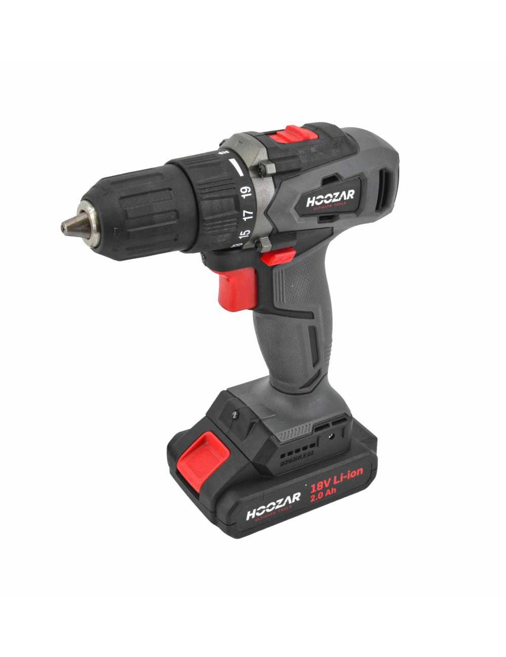 HOOZAR WKRĘTARKA BEZSZCZOTKOWA 18V 1x2.0Ah 45Nm CD45BL-D1