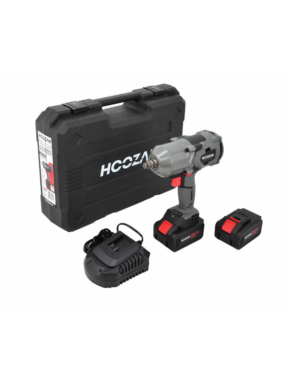 AWTOOLS HOOZAR KLUCZ UDAROWY 1 2" 18V 2x5.0Ah 1000Nm IW30BL-T2