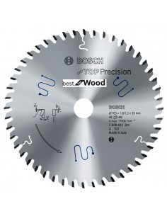 BOSCH PIŁA TARCZA TOP WOOD 165x20x48z
