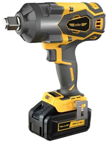 ADLER KLUCZ UDAROWY 3 4" 20V 1x5.0Ah 1700Nm  AKU-1700K