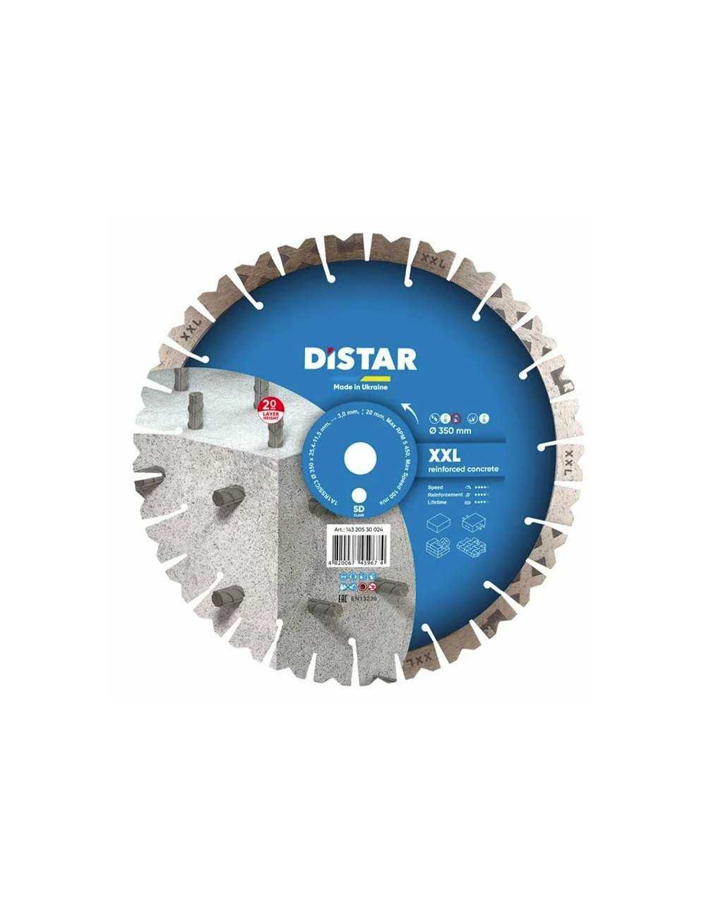 DISTAR TARCZA DIAMENTOWA XXL 350 x 3.0 2,0 x 20mm