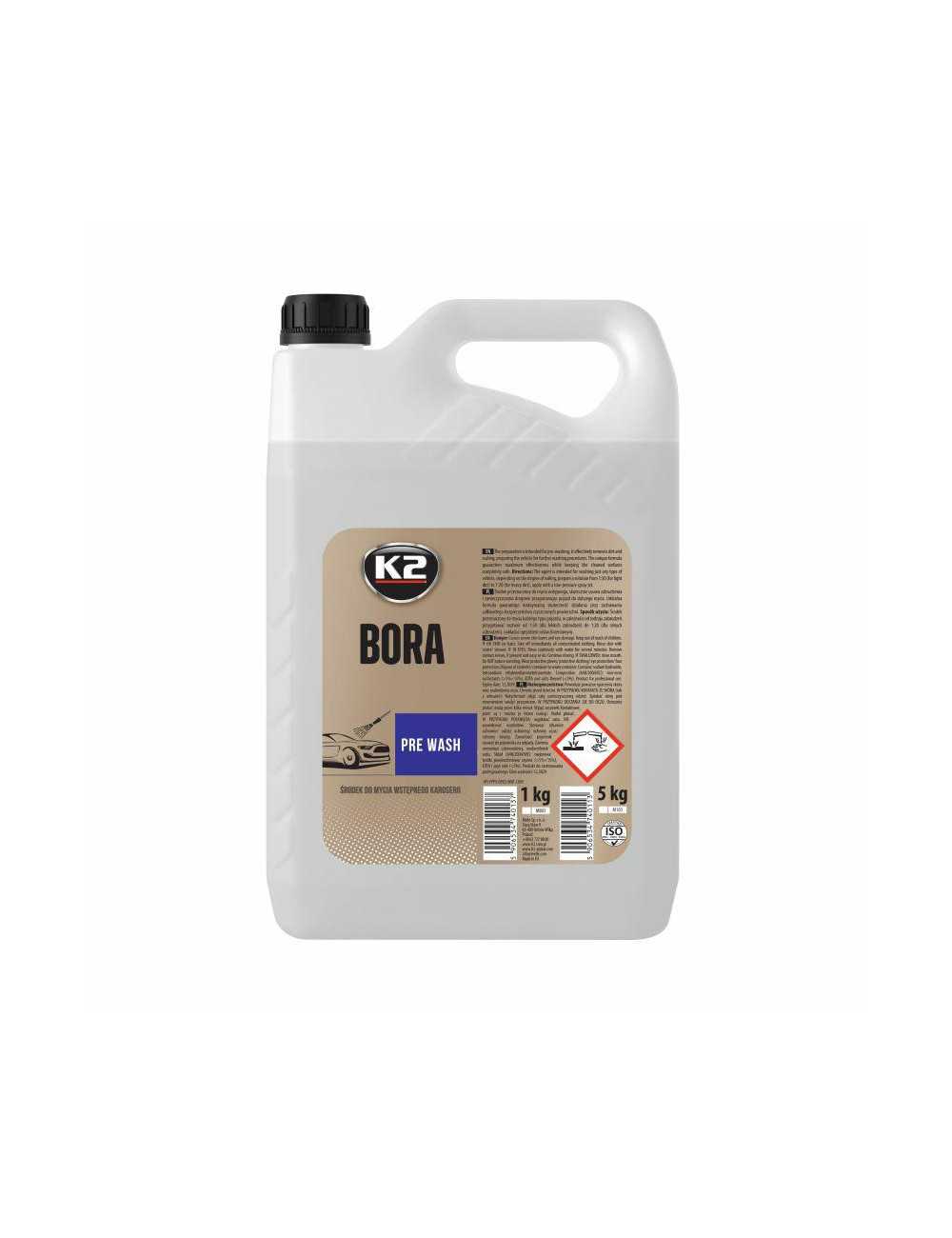 K2 PŁYN DO MYCIA WSTĘPNEGO BORA PLUS 5KG