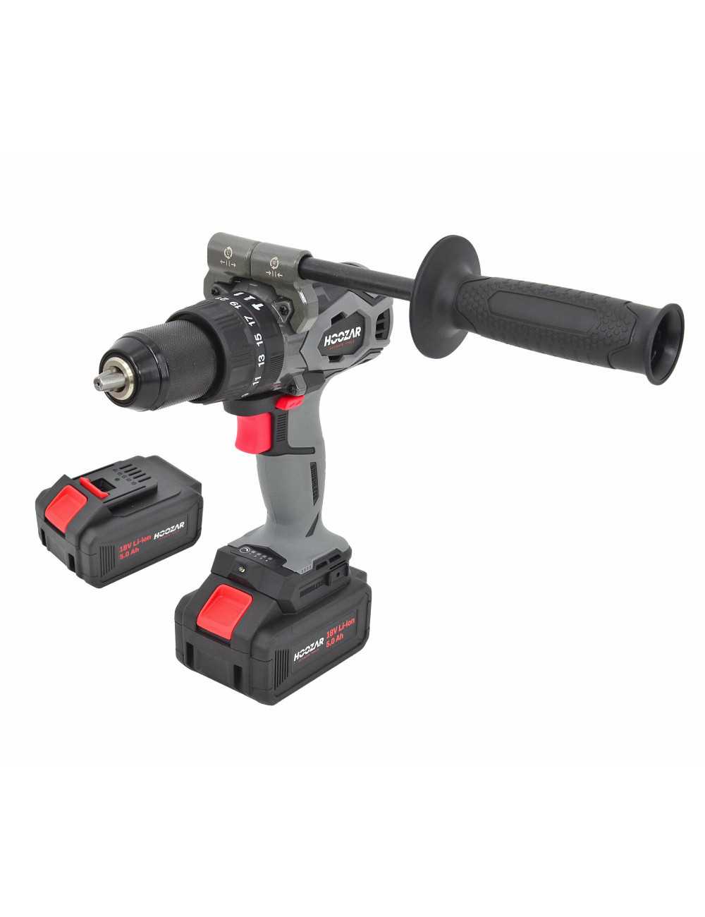 HOOZAR WKRĘTARKA UDAROWA BEZSZCZOTKOWA 18V 2x5.0Ah 135Nm CDH135BL-T2