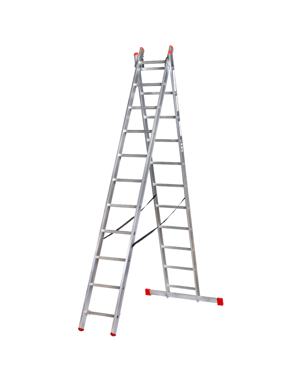 KASTOM DRABINA ALUMINIOWA  2x 10 STOPNI 150KG VHR