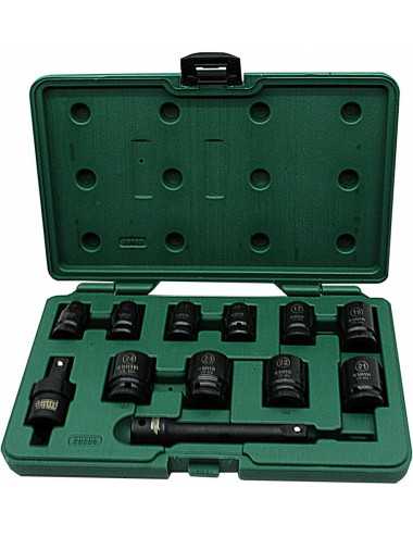 SATA ZESTAW NASADEK UDAROWYCH 1 2" 12 ELEMENTÓW