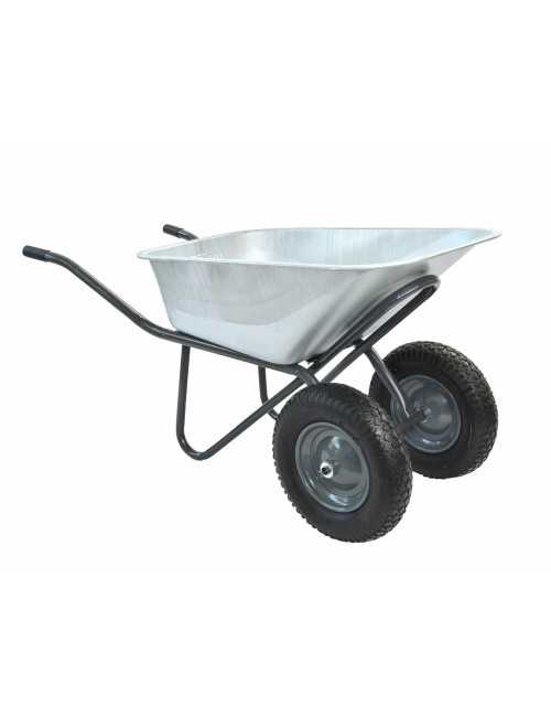 AW TACZKA OGRODOWA  100L 130KG DWA KOŁA