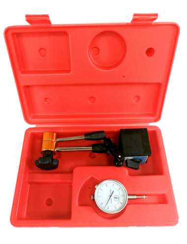 CZUJNIK ZEGAROWY Z MAGNESEM GIĘTY  SILVER