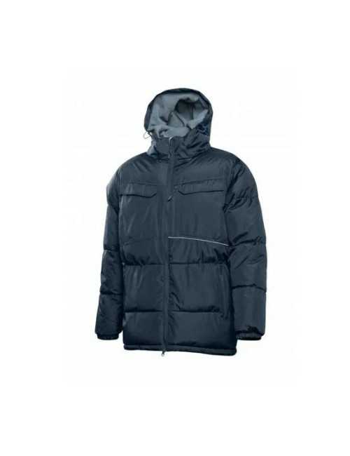 HOGERT KURTKA OCIEPLANA Z KAPTUREM LEON GRANATOWA L (52)