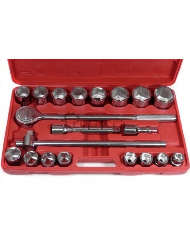 ZESTAW KLUCZY  21el.3/4"/PLASTIK