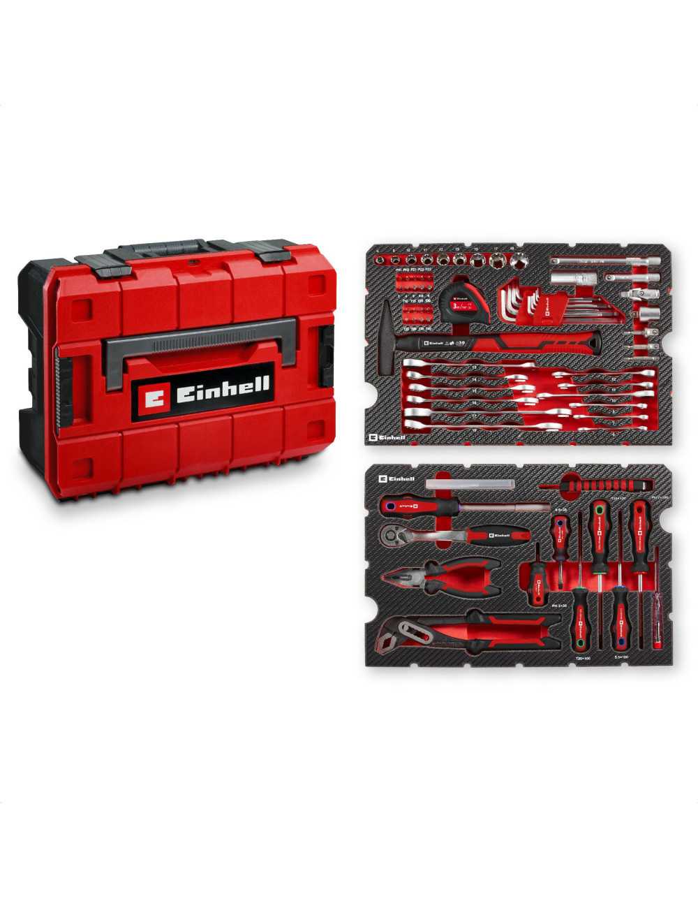 EINHELL ZESTAW NARZĘDZI W WALIZCE 80el.