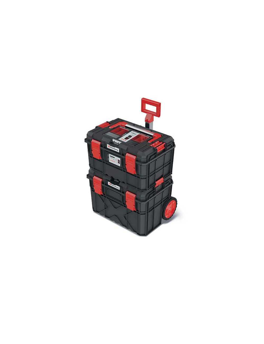 KISTENBERG ZESTAW SKRZYŃ NARZĘDZIOWYCH X Block ALU LOG 2w1