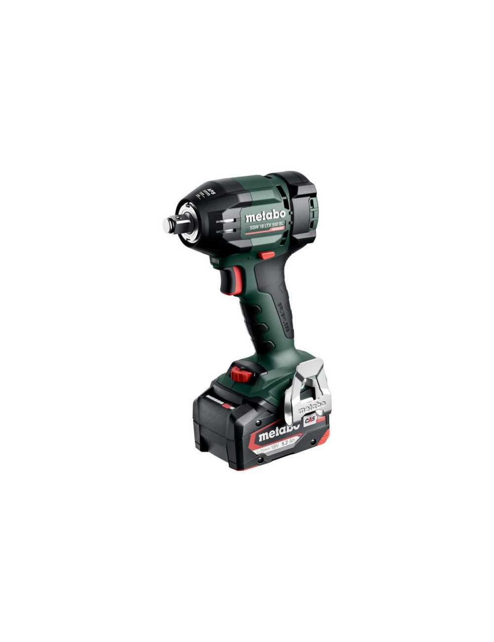 METABO KLUCZ UDAROWY SSW 18 LTX 550 BL 550Nm 2x5,2Ah METABOX
