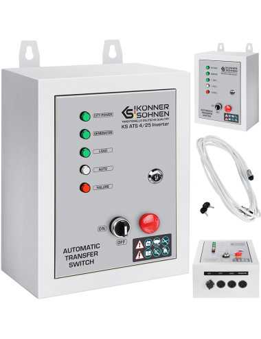 KÖNNER &amp; SÖHNEN SYSTEM ZAŁĄCZANIA REZERWY ATS 4 25 INVERTER