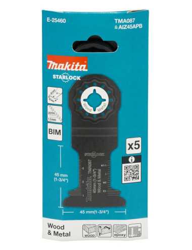 MAKITA MT BRZESZCZOT DO CIĘCIA WGŁĘBNEGO BIM 45mm x 45mm 20z C TMA087  5szt.