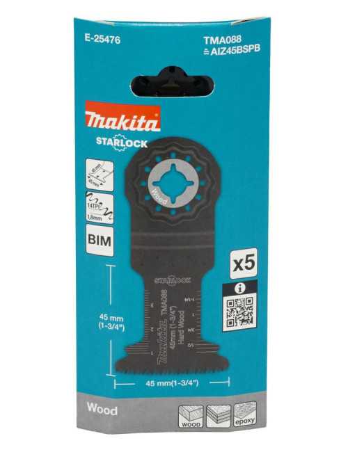 MAKITA MT BRZESZCZOT DO CIĘCIA WGŁĘBNEGO BIM 45mm x 45mm 14z C TMA088  5szt.