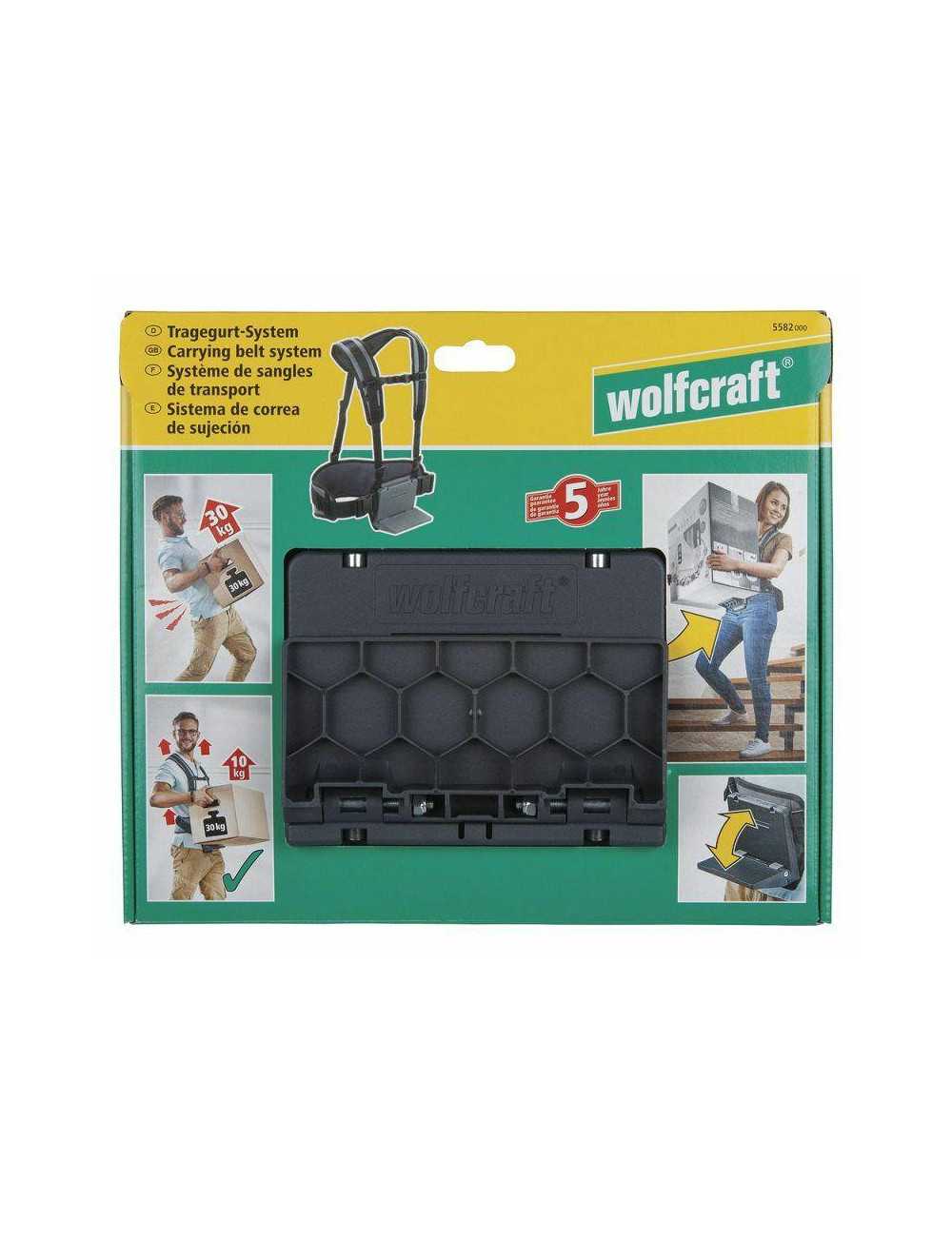 WOLFCRAFT SYSTEM PASÓW NOŚNYCH - PASY KURIERSKIE