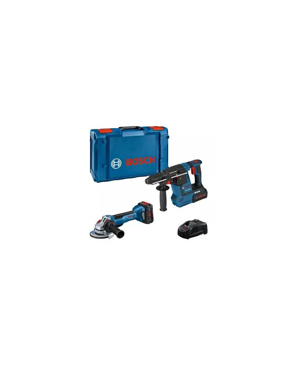 BOSCH ZESTAW COMBO 18V (GBH 18V-26 + GWS 18V-10PC) 2xPC5,5Ah XL-BOXX