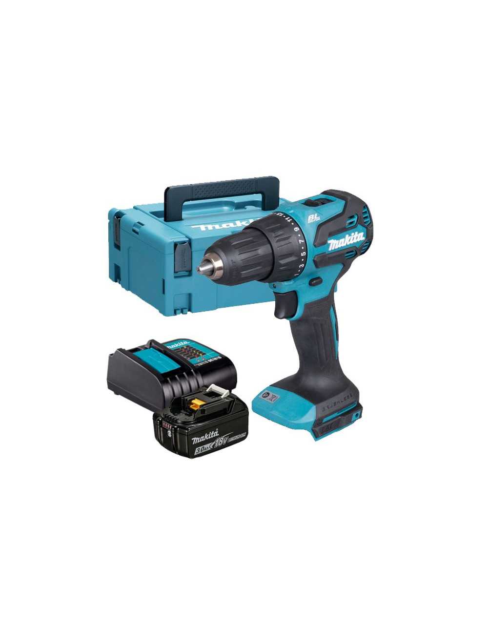 MAKITA WKRĘTARKA UDAROWA 18V DHP490SF1J 65Nm 1x3,0Ah
