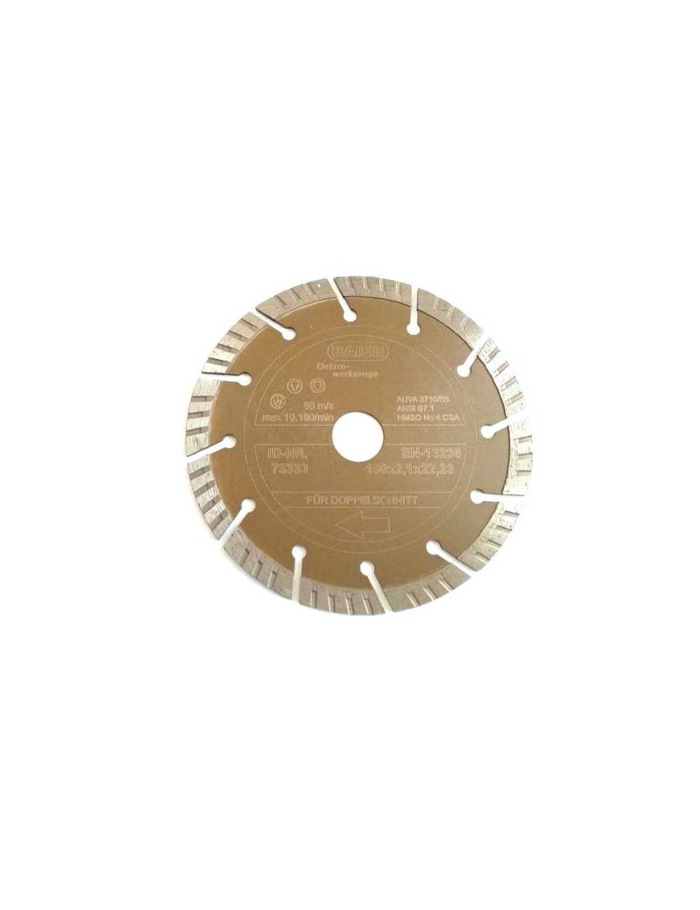 WOLFMANN TARCZA DIAMENTOWA 150mm GOLD II