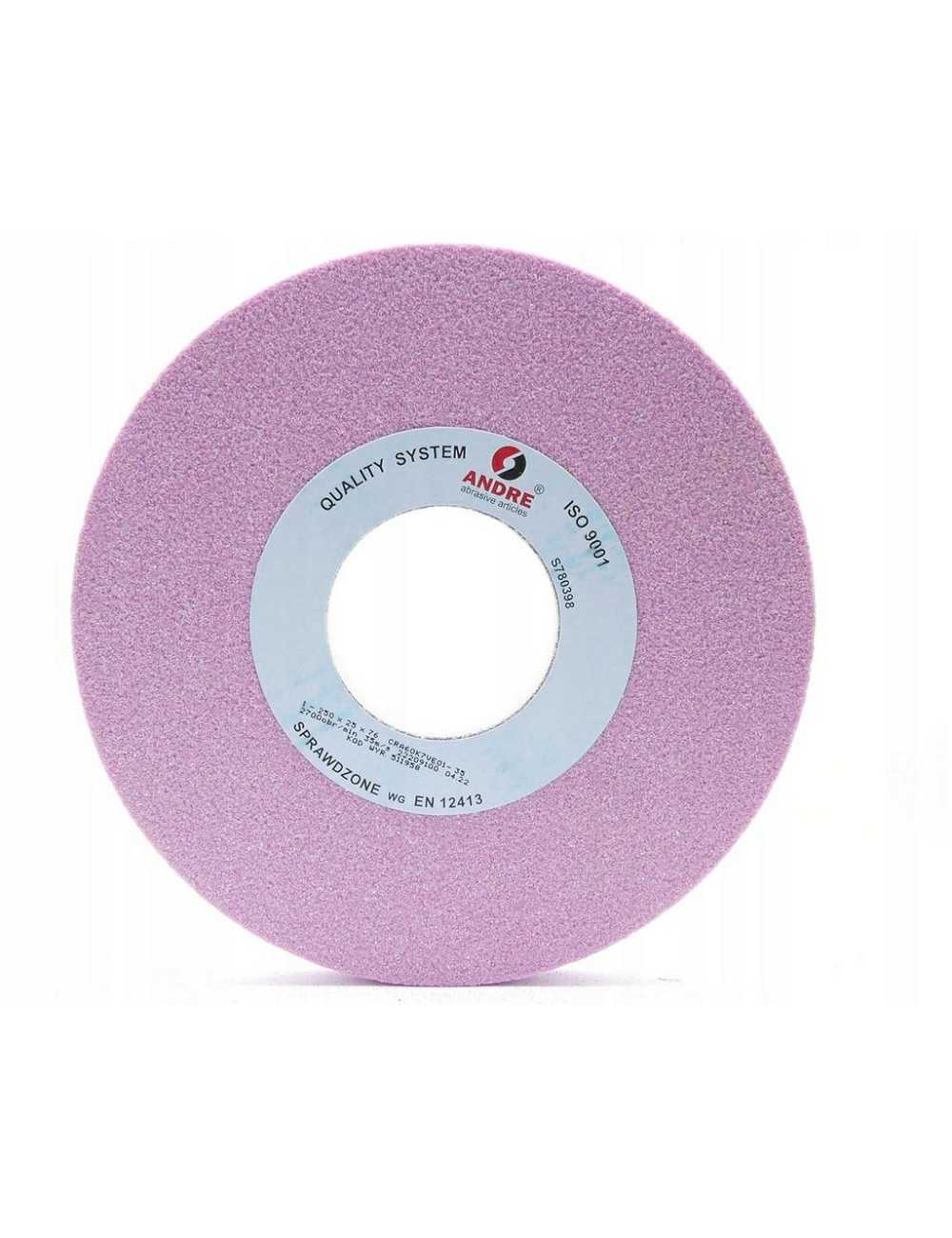 ANDRE ŚCIERNICA PŁASKA 250mm x 25mm x 76mm CRA60K7VE01-35 RÓŻOWA "TYP 1"