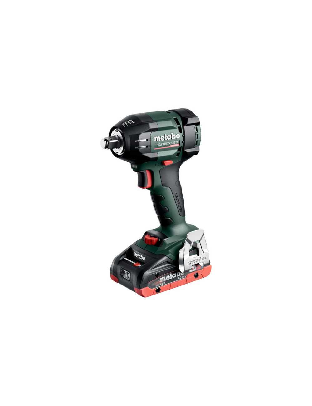METABO KLUCZ UDAROWY SSW 18 LTX 550 BL 2x4,0Ah LiHD METABOX