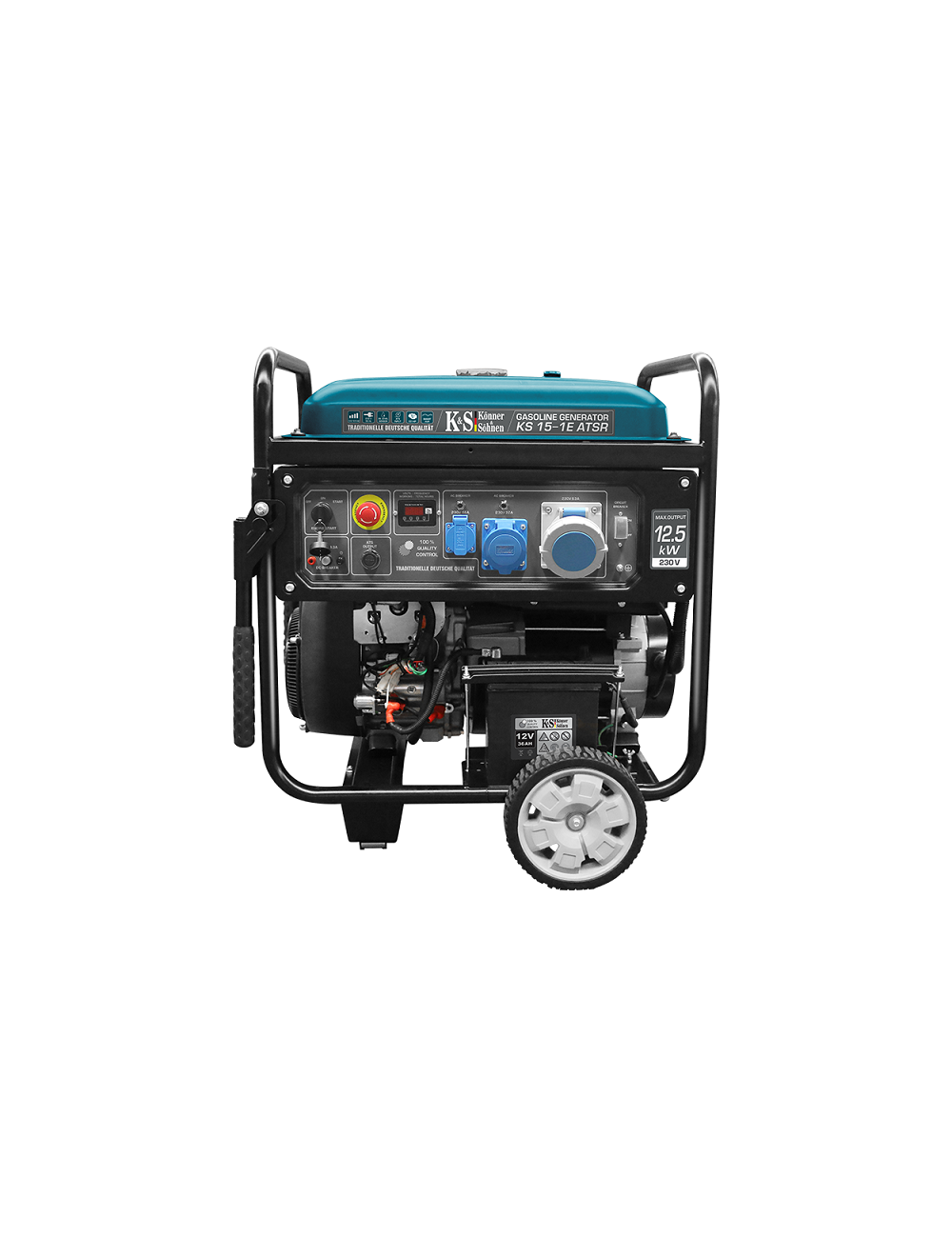 KS GENERATOR BENZYNOWY KS 15-1E ATSR 12,0kW 230V, ROZRUCH ELEKTRYCZNY