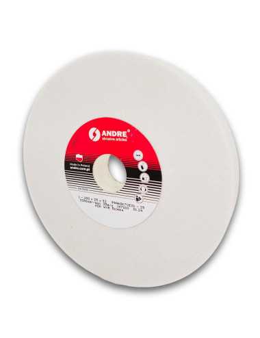 ANDRE ŚCIERNICA PŁASKA 200mm x 25mm x 32mm 99A60K7VE01-35 BIAŁA "TYP 1"