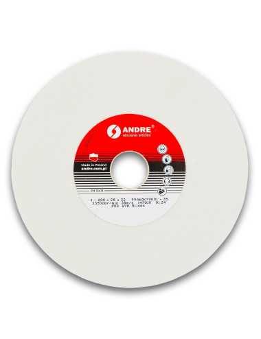 ANDRE ŚCIERNICA PŁASKA 200mm x 25mm x 32mm 99A60K7VE01-35 BIAŁA "TYP 1"
