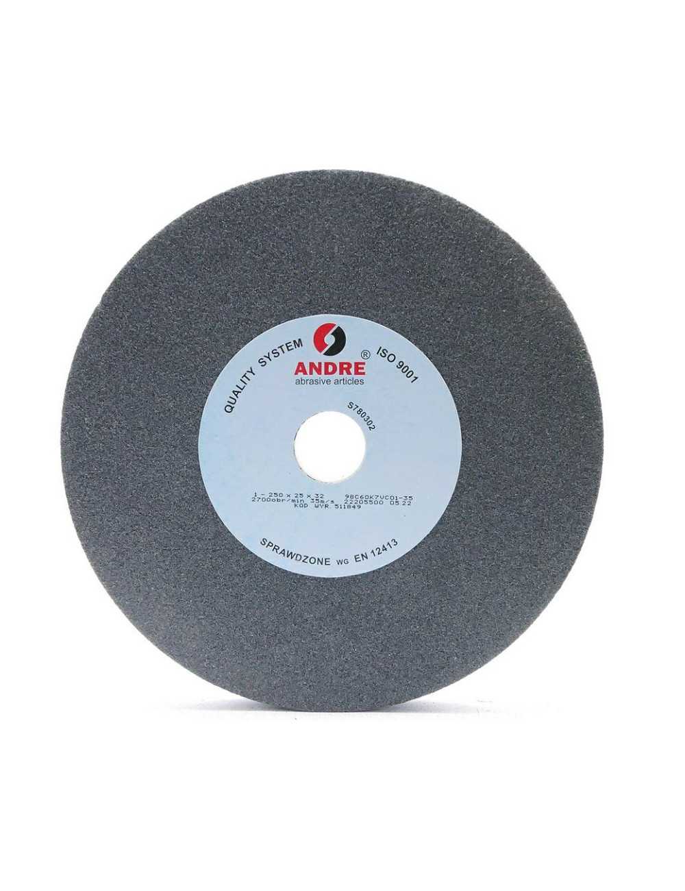 ANDRE ŚCIERNICA PŁASKA 250mm x 25mm x 32mm 98CY60K7VC01-35 CZARNA "TYP 1"