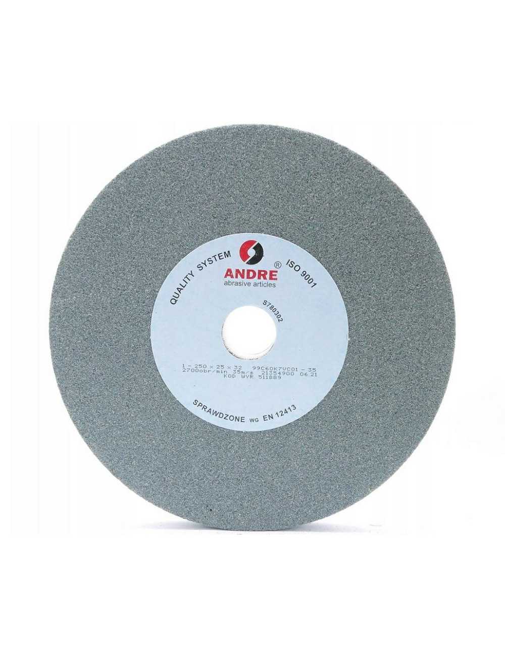 ANDRE ŚCIERNICA PŁASKA 250mm x 25mm x 32mm 99C60K7VC01-35 ZIELONA "TYP 1"