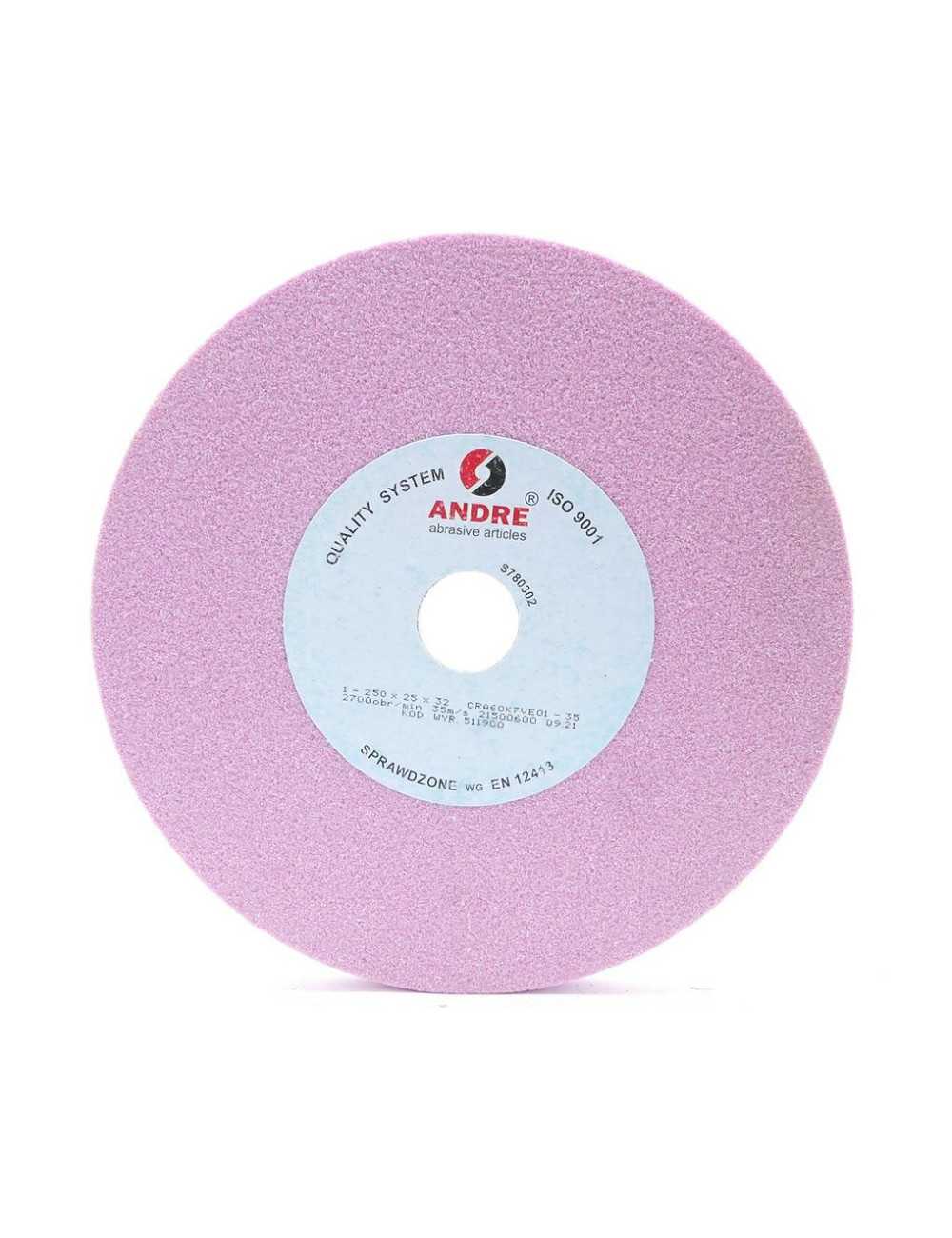 ANDRE ŚCIERNICA PŁASKA 250mm x 25mm x 32mm CRA60K7VE01-35 RÓŻOWA "TYP 1"