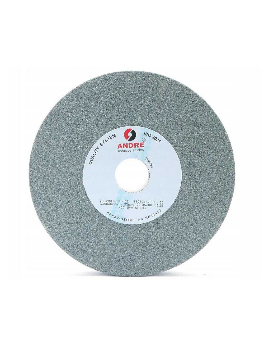 ANDRE ŚCIERNICA PŁASKA 200mm x 25mm x 32mm 99C60K7VC01-35 ZIELONA "TYP 1"