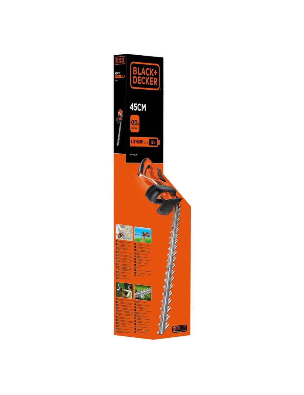 BLACK+DECKER NOŻYCE DO ŻYWOPŁOTU  18V GTC1845L20