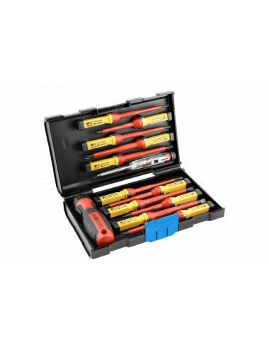 HOEGERT WKRĘTAKI IZOLOWANE 1000V KOMPLET 13el.