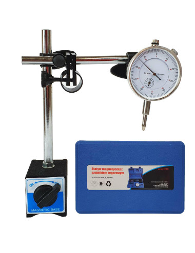 CZUJNIK ZEGAROWY + STATYW SILVER