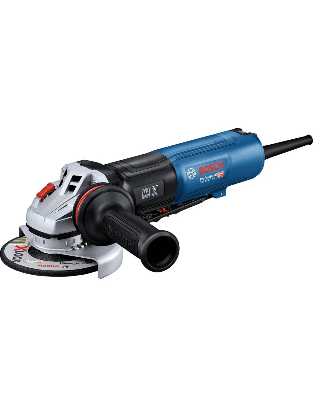 BOSCH SZLIFIERKA KĄTOWA 1700W GWS 17-125 PS WŁĄCZNIK CZUWAKOWY