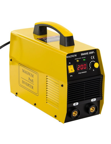 MAGNUM SPAWARKA INVERTER SNAKE 200P WYŚWIETLACZ SNA 200IIW MAGNUM SNAKE 200P 230V 200A/60%