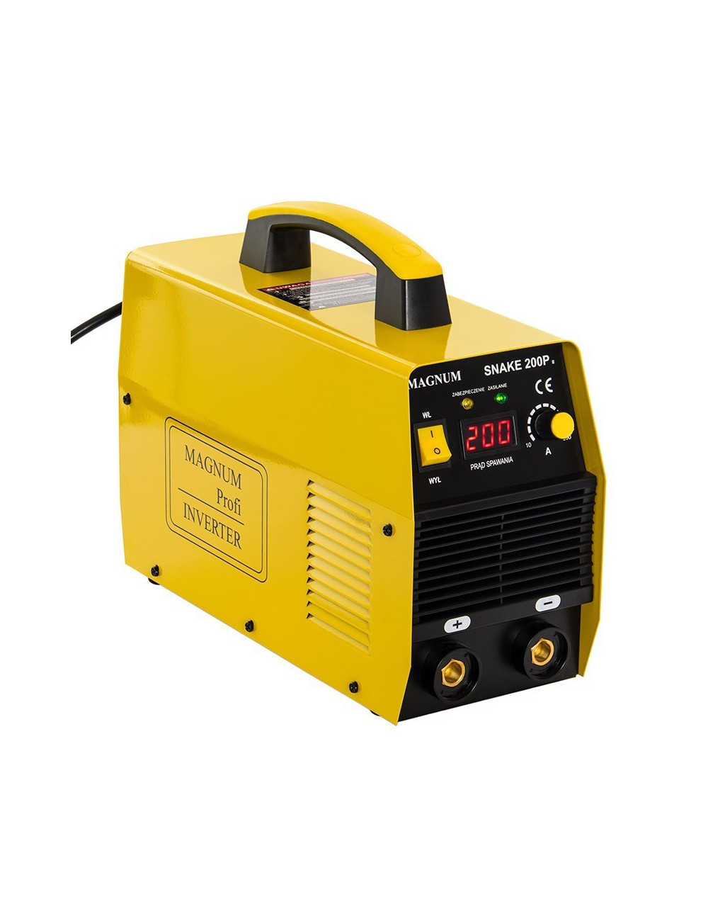 MAGNUM SPAWARKA INVERTER SNAKE 200P WYŚWIETLACZ SNA 200IIW MAGNUM SNAKE 200P 230V 200A/60%