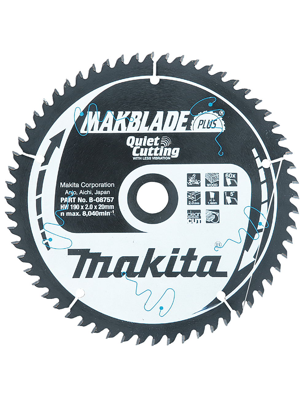 MAKITA PIŁA TARCZOWA  350x30x100z MAKBLADE PLUS DREWNO B-32677