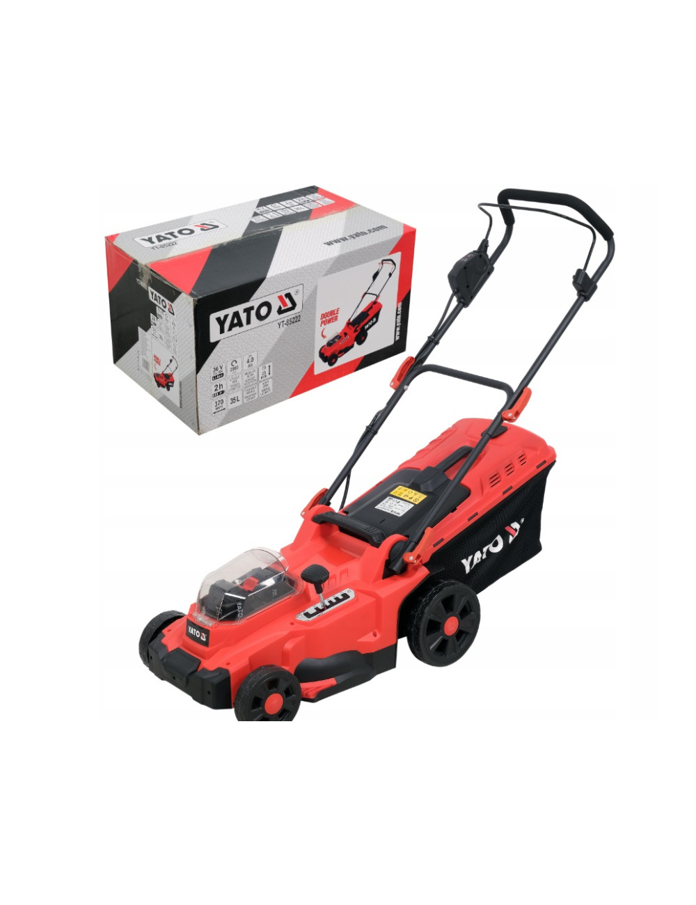 YATO KOSIARKA 2x18V 37cm YT-85223