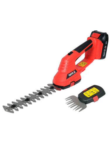 YATO NOŻYCE DO TRAWY I ŻYWOPŁOTU 18V + 2AH + ŁADOWARKA