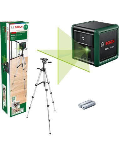 BOSCH LASER QUIGO GREEN SET + STATYW 1,1m