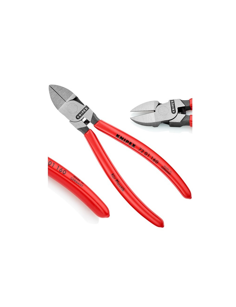 KNIPEX SZCZYPCE BOCZNE 160mm PLASTIC