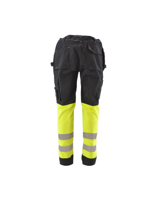 AWTOOLS SPODNIE  ROBOCZE  KIESZENIE MONTERSKIE T3/ ODBLASKOWE/   S