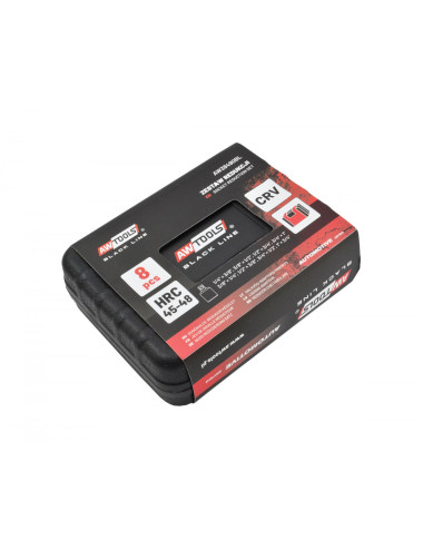 AWTOOLS ZESTAW REDUKCJI UDAROWYCH  8szt. CrMo BLACK LINE