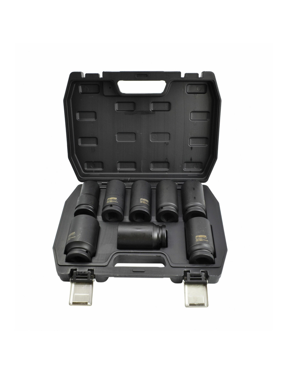 AWTOOLS ZESTAW NASADEK UDAROWYCH 3/4" 8cz. DŁUGIE BLACK LINE