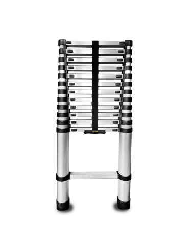 DRABEST DRABINA ALUM.TELESKOPOWA 13 STOPNI 3,8m HOME 125kg