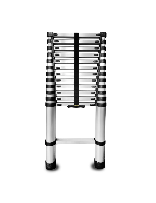 DRABEST DRABINA ALUM.TELESKOPOWA 13 STOPNI 3,8m HOME 125kg