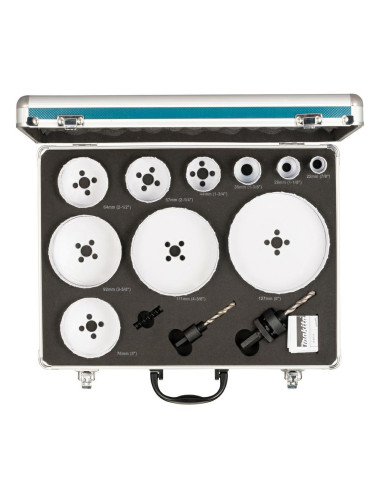 MAKITA ZESTAW OTWORNIC BIM ECONOMY 10szt. 22,29,35,44,57,64,76,92,111, D-75764